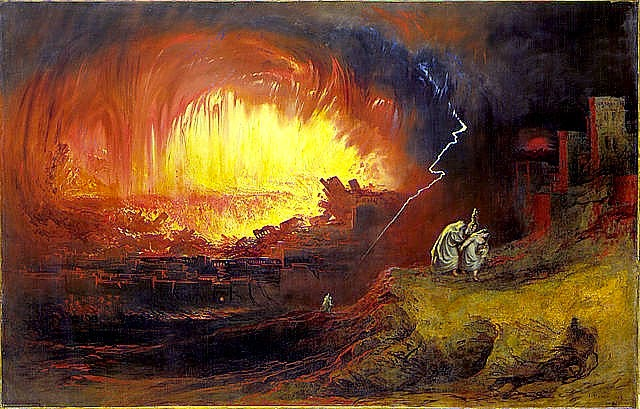 John Martin, Le Jugement dernier, 1853, huile sur toile, 196,8 x 325,8 cm (LONDRES, TATE)© droits réservés